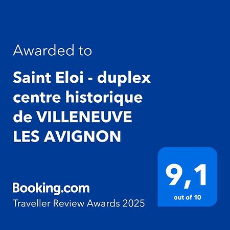 Saint Eloi - Duplex Centre Historique De Villeneuve Les Avignon 外观 照片