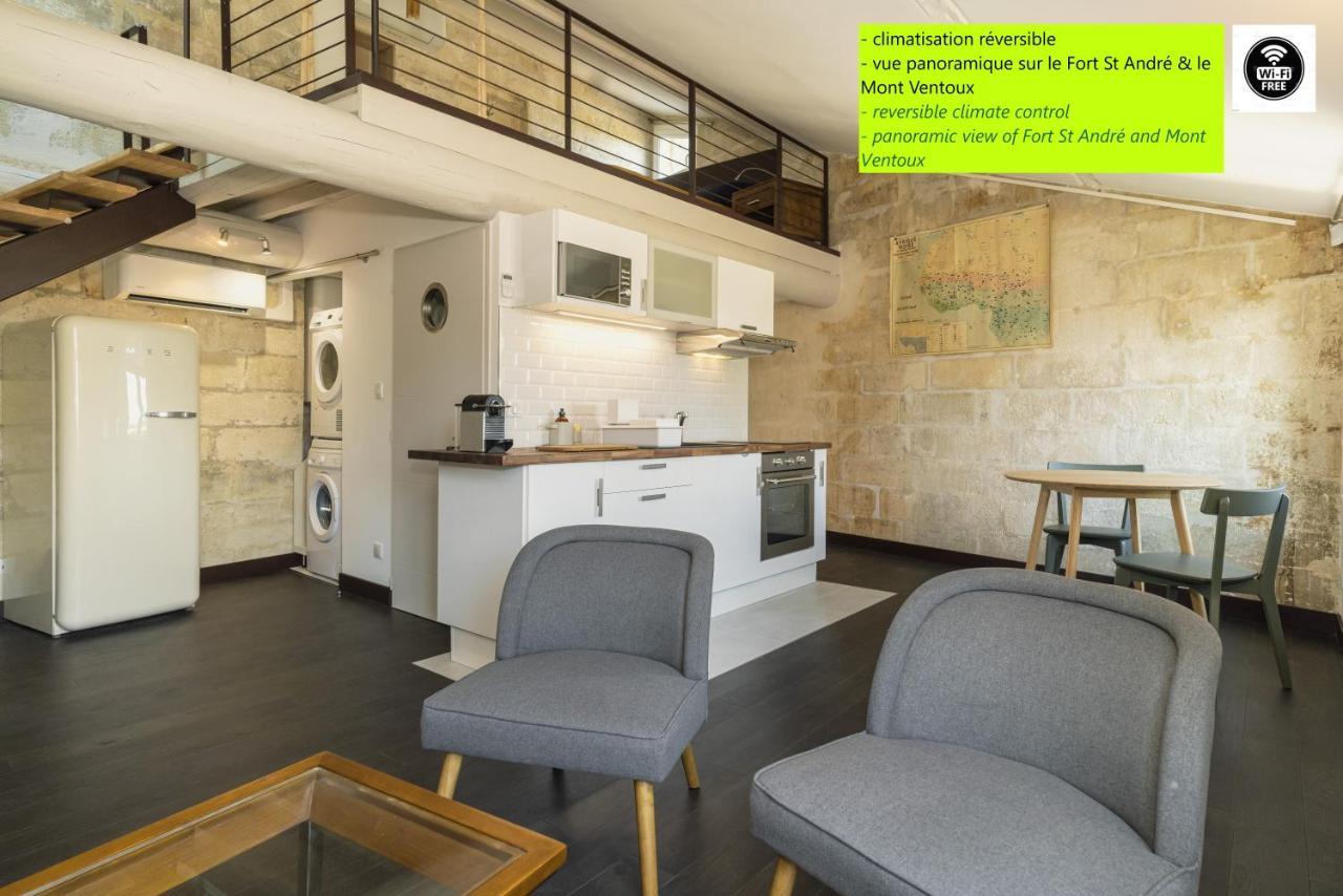 Saint Eloi - Duplex Centre Historique De Villeneuve Les Avignon 外观 照片