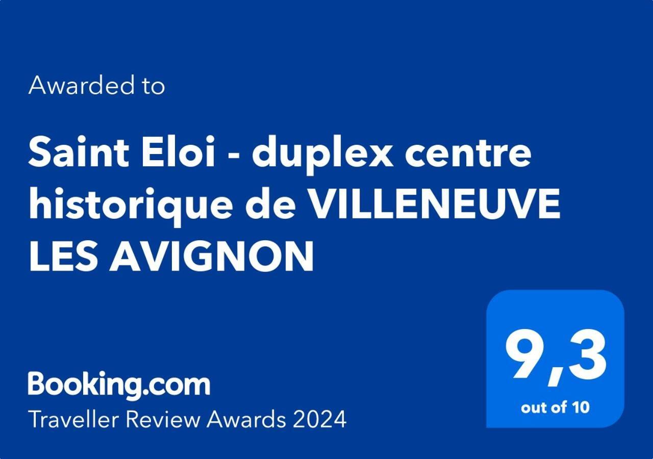Saint Eloi - Duplex Centre Historique De Villeneuve Les Avignon 外观 照片